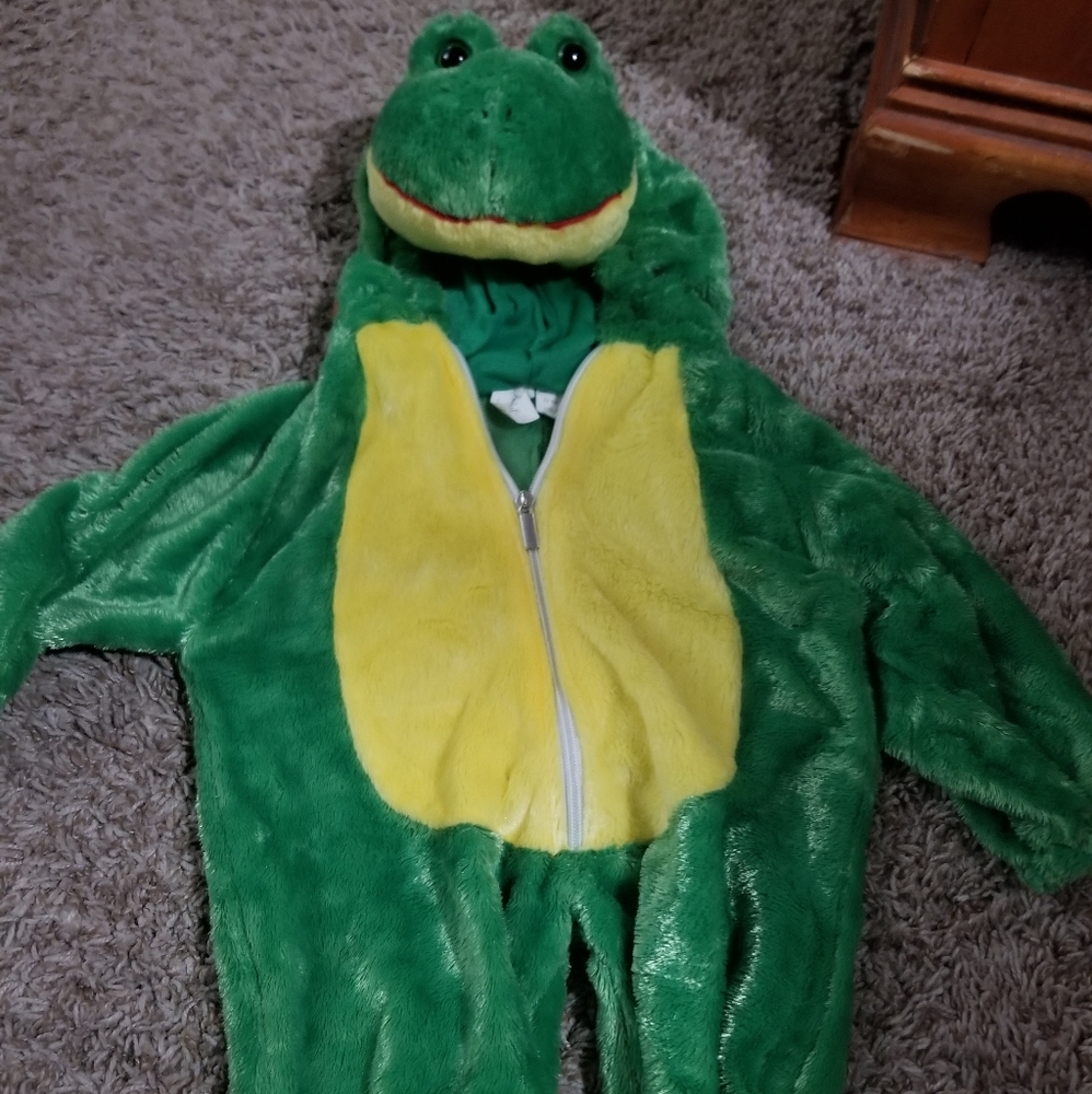 Toddler halloween frog costume